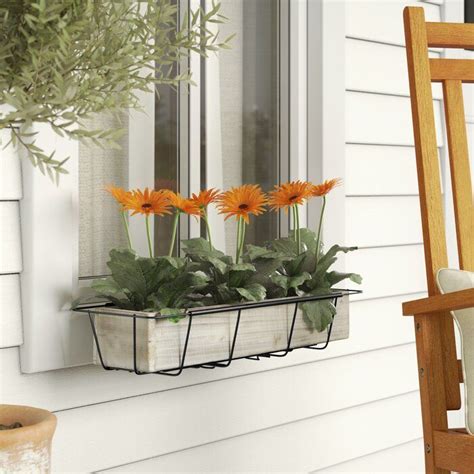 wayfair metal window boxes|galvanized metal window boxes.